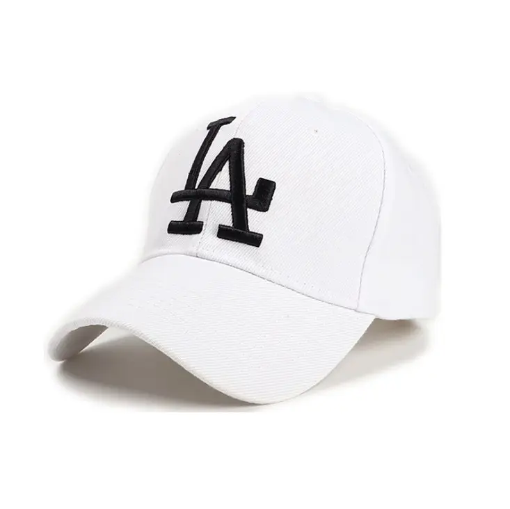 미국 LA Dodgers 모자 도매 레저 <span class=keywords><strong>라</strong></span> 수 놓은 편지 모자 모자 남자 여자 모자 야구