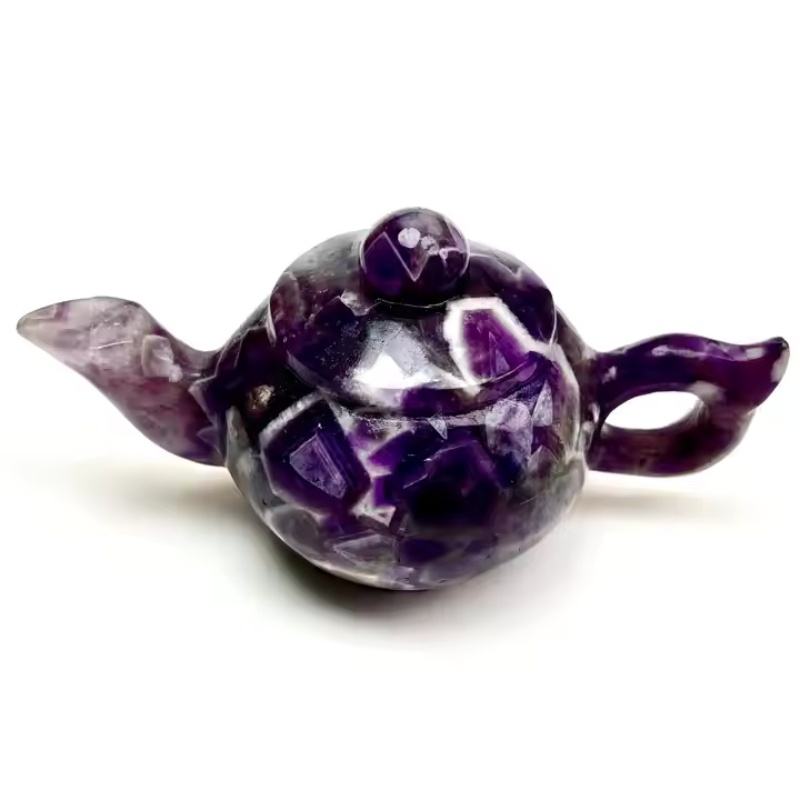 กาน้ำชาอะเมทิสต์สีม่วง