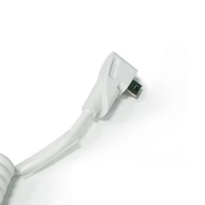 Sonda de <span class=keywords><strong>pie</strong></span> redonda personalizada ángulo recto Mini5P a MX1.25 3P/4P conjunto de cable de resorte para equipos médicos - Product Image 2
