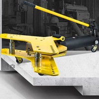 Machine de pliage hydraulique CNC 2 en 1 robuste SWP-10A, outils de pliage de tôle en acier inoxydable hydraulique manuel, neuf et d'occasion