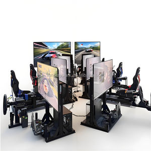 Simulador de Carreras 3DOF-6DOF para Autos y Camiones, Asiento de Simulación de Carreras de Fibra de Vidrio Compatible con Logitech G25/G27/G29/G920, para Interiores/Exteriores, Centros Comerciales - Product Image 6