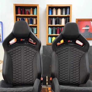 เบาะนั่งแบบ Plug Play RS <span class=keywords><strong>5</strong></span>(B10) สำหรับรถยนต์ซีรีส์ A/S/<span class=keywords><strong>Q</strong></span> แบบเย็บลายรังผึ้ง อัพเกรดเบาะนั่งสปอร์ต - Product Image 6