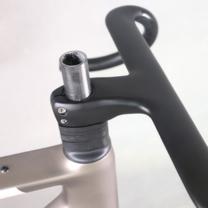 Marco de carbono freno de disco <span class=keywords><strong>bicicleta</strong></span> de grava Cable oculto completo pieza de <span class=keywords><strong>bicicleta</strong></span> bicicletas de fibra de carbono T1000 T4 700X50C <span class=keywords><strong>cuadro</strong></span> pintura GR048 - Product Image 2