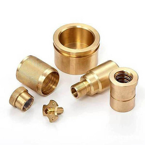 Pièces de raccordement filetées usinées sur commande en laiton CNC pour équipement électronique, service OEM ODM - Product Image 2