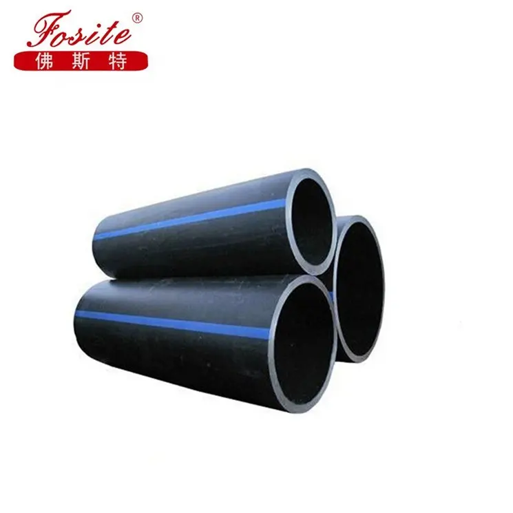 PE 80 PE100 Polyethylene Water Rigid Pipe Prices And Black Plastic Hdpe Water Rolls Pipe