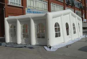 Fournisseur d'or de tentes de mariage gonflables imperméables, abris gonflables mobiles pour événements en plein air, abris publicitaires en forme d'igloo, location d'abris - Product Image 5