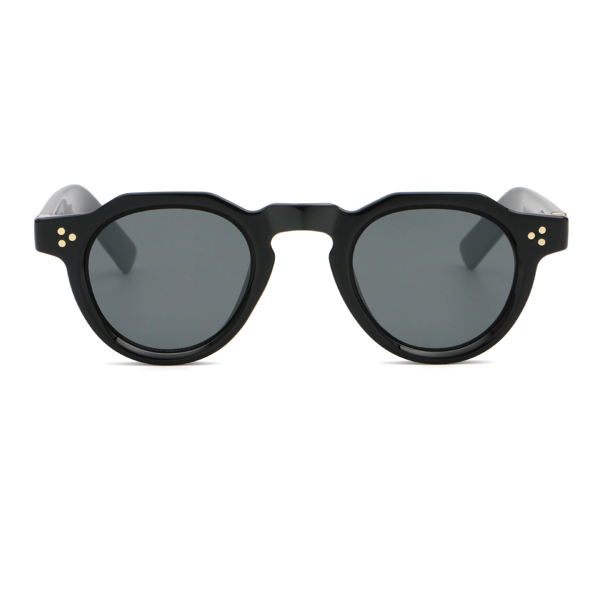 Monture noire C1 / Verres gris