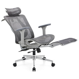 Sillas de Oficina, Silla de Oficina Gerencial, Silla de Oficina Ergonómica Giratoria de Malla para Ejecutivos - Product Image 1