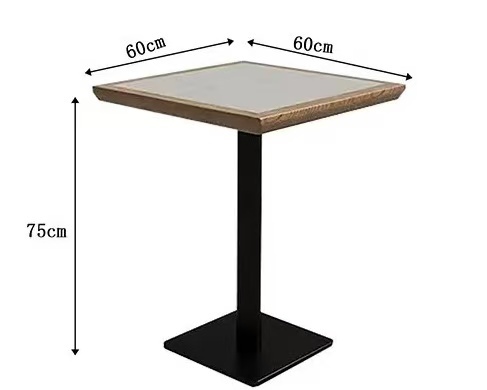 Mesa cuadrada/60*60*75cm
