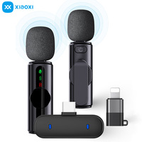 Nouveau microphone cravate sans fil M11 USB Type-C pour iOS, équipement de chant en direct et de diffusion en direct à domicile