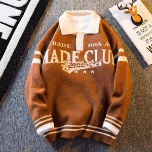 Áo Cardigan nam cổ tròn đa năng cổ điển Áo dệt kim thoáng khí họa tiết 3D hợp thời trang - Product Image 4