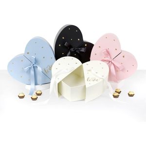 Caja de flores en forma de corazón, rosa, grande, de cartón, para arreglos florales del Día de San Valentín - Product Image 4