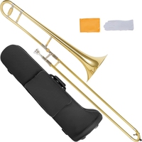 Brass instruments Alto trombone musical instrument for beginners in E flat minor B-flat tuning Flat brass tenor trombone