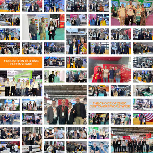 高速革生地CNCフラットベッドカッターデジタルナイフプロッタ靴用家具作り - Product Image 6