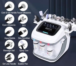 Portable 10-en-1 Micro Oxygène Eau Aqua Dermabrasion Peeling Machine Jet <span class=keywords><strong>Peel</strong></span> Rajeunissement De La Peau Du Visage pour Tête US IT Plugs - Product Image 2