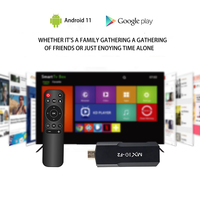 Topleo TV Sticks 1GB 8GB 1 Unidad Android 2024 STB MX10 F2 4K TV Box Android TV Stick 4K EU