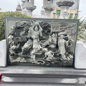 Chinois <span class=keywords><strong>En</strong></span> Gros Personnaliser Taille <span class=keywords><strong>En</strong></span> Plein Air <span class=keywords><strong>En</strong></span> <span class=keywords><strong>Pierre</strong></span> Naturelle Mur Relief Sculpture Décoration Sculpture À Vendre - Product Image 1