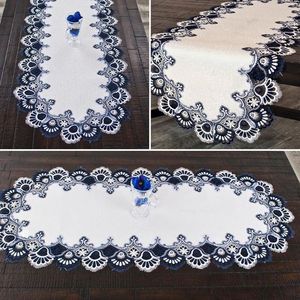 <strong>Easter</strong> Floral Embroidered and Cutwork Disposable 100% Polyester Square <strong>Table</strong> <strong>Cloth</strong> - Product Image 6