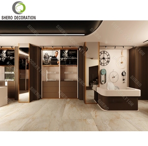 Customizable Display Showcase <b>for</b> Watch Retail Stores Interior Design Wall Mounted Watch Display Case - Product Image 4