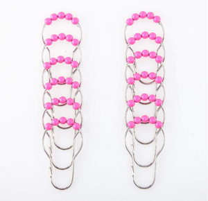 Il Miglior Rosa Ganci Tenda Della Doccia Bagno Letto e Oltre - Product Image 2