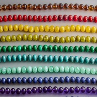 Collier d'été perlé Haomi, chaîne de clavicule colorée style bohème dopamine pour femme