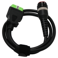Cable adaptador de diagnóstico de 16 pines, lector de códigos de error ECU, herramienta de enlace de datos para equipos de construcción, adecuado para Volvo