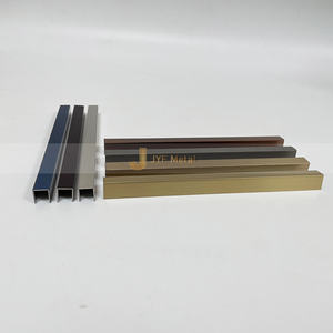 รางเหล็กสแตนเลสทรงยู รุ่น EX295 ผลิตตามสั่ง ทันสมัย ทนทาน พร้อมการรับประกัน 5 ปี สำหรับงานตกแต่งภายใน - Product Image 2