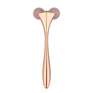 Masajeador facial portátil para cara <span class=keywords><strong>y</strong></span> cuello con rodillo de hielo de terapia de microcorriente para piel brillante - Product Image 3