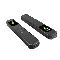 Détecteur de caméra anti-espion portable DC DC-S6 haute sensibilité en ABS avec signal RF et anti-GSM