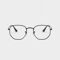 Lunettes optiques en or massif réglables, 18kt, lunettes en titane avec votre propre logo