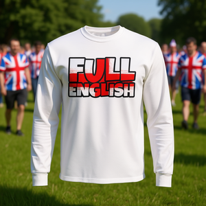 Camiseta de manga larga con diseño de la bandera de Inglaterra y estampado de la cruz de San Jorge - Product Image 3