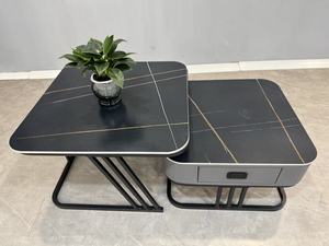Tavolino da Caffè Moderno Stile Madre-Figlio Sovrapposto per Arredamento Casa, Fornitura Diretta dalla Fabbrica - Product Image 2
