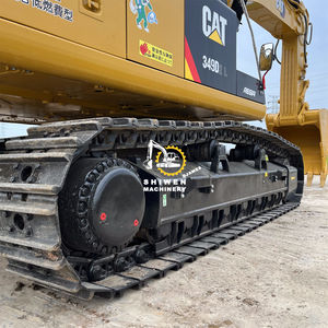 Bon prix excavatrice Caterpillar CAT349 d'occasion, faible durée du travail, bonne condition de travail, machine de construction, moteur, boîte de vitesses - Product Image 6