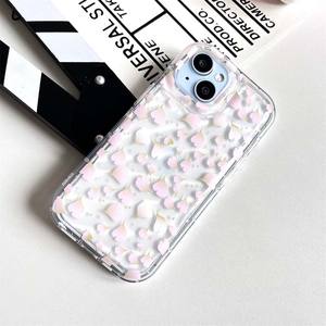 <span class=keywords><strong>Mini</strong></span> quantité minimale de commande rose pétale impression ondulation de l'<span class=keywords><strong>eau</strong></span> Transparent souple TPU étui de protection pour téléphone portable pour <span class=keywords><strong>Iphone</strong></span> 11 <span class=keywords><strong>12</strong></span> 13 14 15 16 Pro Max - Product Image 3