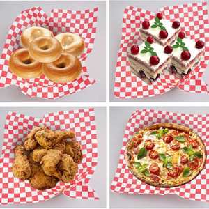 Custom Personalized <b>Greaseproof</b> Waterproof PE Coated Double-Sided Virgin Pulp Style <b>Paper</b> Wrap Hamburger Food Packaging - Product Image 6