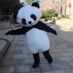طويل أفخم الباندا التميمة حولا لطيف الكبار الباندا التميمة زي التلفزيون والفيلم مستوحاة للبيع - Product Image 2