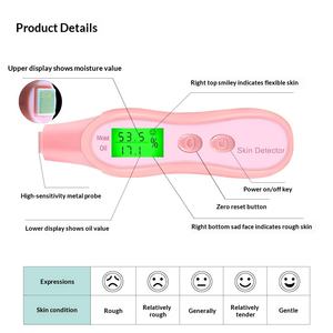 Цифровой анализатор кожи: тестер-измеритель влажности, жирности и эластичности с функцией хранения 10 результатов тестов - Product Image 5