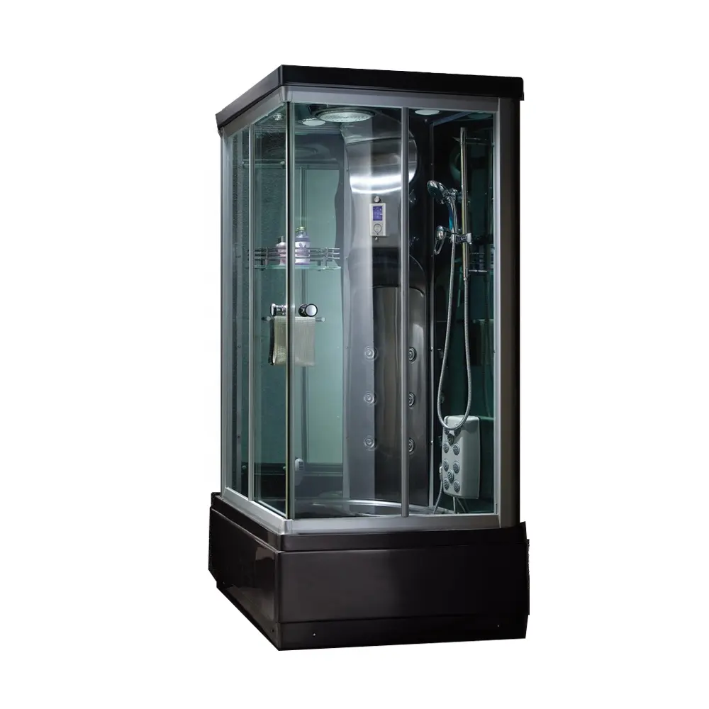 Mobile glass house personal portable douche health benefit sauna a vapore con calore umido