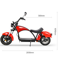 Vente flash Citycoco, scooter électrique à grandes roues puissant 2000W 60V 45KM/H, moto électrique pour adultes, E-chopper