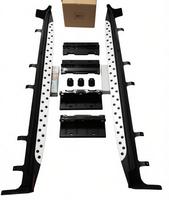 JOESHIER 4x4 Marchepieds latéraux en alliage d'aluminium pour protection tout-terrain pour Hyundai Santa Fe 2007-2012