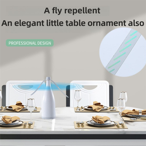 Ventilador de Diseño Moderno con Forma de Botella de Vino, Inalámbrico, Alimentado por 2 Baterías, para Restaurantes, Hoteles y Cafés, Disponible en Stock - Product Image 3