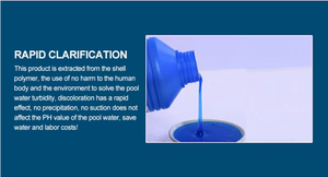 Clarificador de enzimas para piscina, clarificador de agua de baño, clarificador líquido <span class=keywords><strong>azul</strong></span> - Product Image 4