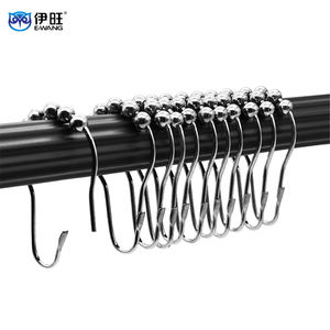 ห่วงแขวนม่านอาบน้ำสแตนเลส ป้องกันสนิม ห่วงม่านเลื่อน - Product Image 1