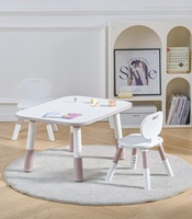 Bureau pour bébé en bois écologique à hauteur réglable, multifonctionnel, meubles pour enfants, enfants en bas âge, école moderne, salle à manger