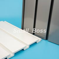Panneaux de mur à lattes en PVC robustes, capacité de charge de 75 lb par pied carré, organisateur de rangement mural pour garage, panneau mural à lattes emboîtable