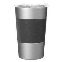 Tasse de refroidissement instantané en acier inoxydable-Le noyau de gel gelé refroidit les boissons en 1 minute pour un rafraîchissement sans effort à tout moment