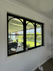 หน้าต่างเหล็กบานเปิดแบบมีมุ้งลวดกันแมลง ราคาดีที่สุด หน้าต่างกันเสียง ติดตั้งง่าย - Product Image 2