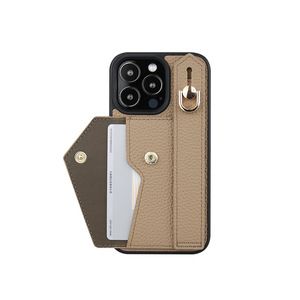 Nueva funda de teléfono de cuero de lujo <span class=keywords><strong>a</strong></span> la moda con billetera para tarjetas y correa de muñeca para IPhone 16 15 14 Pro Max Plus para <span class=keywords><strong>Samsung</strong></span> S25 24 - Product Image 5