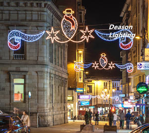 IP65户外新年节日装饰品圣诞城市十字街主题灯巴布勒街头装饰 - Product Image 3