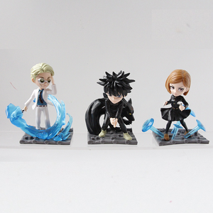 Ensemble de 6 figurines d'anime JJK Yuji Itadori <span class=keywords><strong>Satoru</strong></span> Gojo Megumi Fushiguro Ryomen Sukuna en plastique pour la décoration - Product Image 4